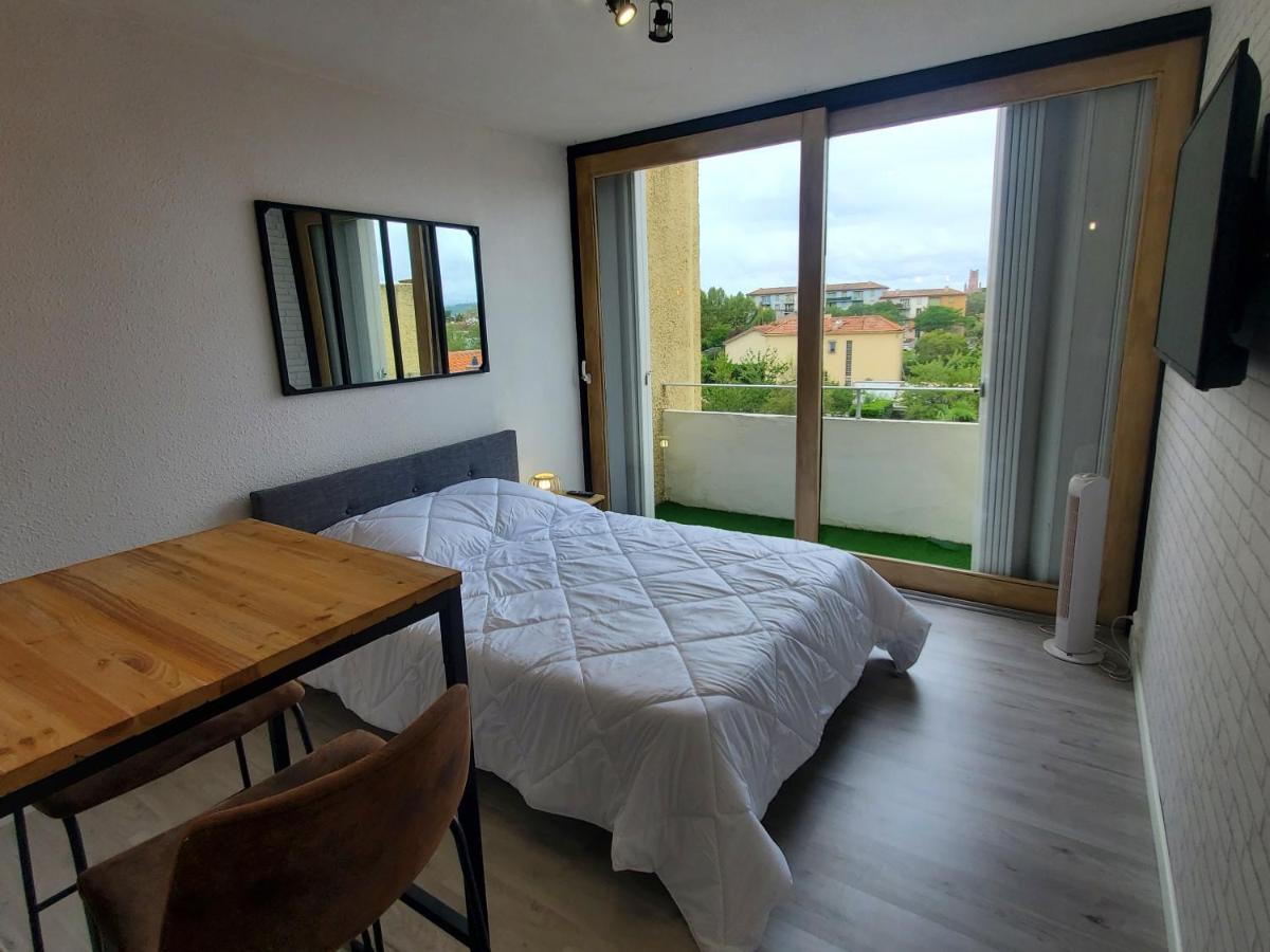 Studio Avec Balcon, Vue Sur Jardins Et Cathedrale Albi Luaran gambar